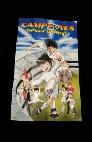 Póster Campeones Oliver y Benji