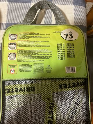 Cadenas textiles para nieve DRIVETEX Talla 73