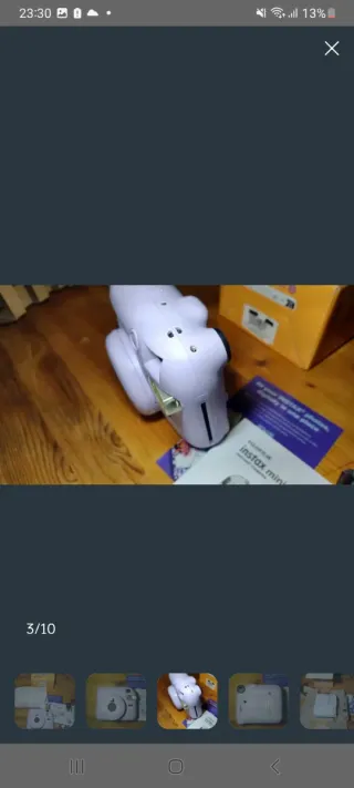 Cámara Instax Mini 12 Fujifilm Lila