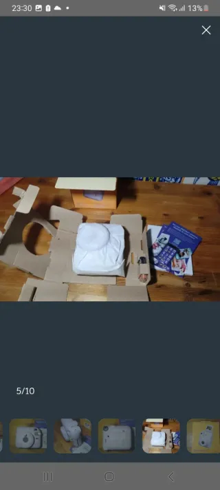 Cámara Instax Mini 12 Fujifilm Lila