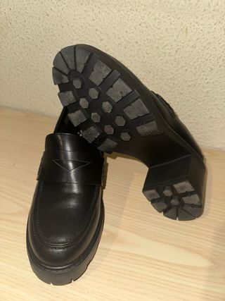 Zapatos de plataforma negros