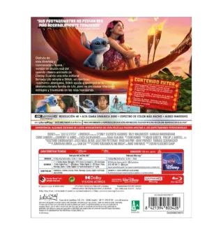 Lilo y Stitch Steelbook 4K UHD Blu-Ray