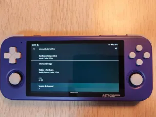 Consola Retroid Pocket 3 Plus Azul