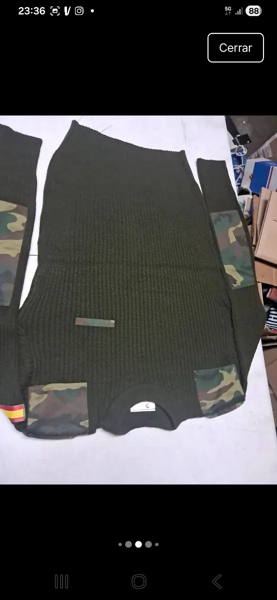 Jersey militar verde T53/54