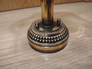 Lámpara de techo Pablo Rey cristal y bronce