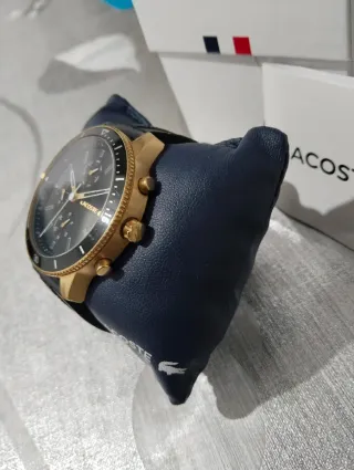 Reloj Lacoste Negro y Dorado
