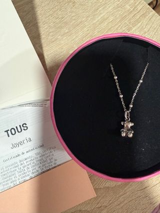 Collar Tous Oso Plata