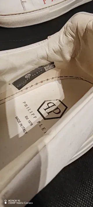 Zapatillas Philipp Plein Unisex Blancas