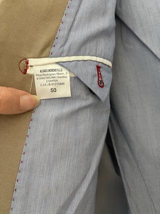 Americana de hombre Álvaro moreno – Talla 50