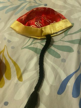 Disfraz Bebé Chino Dragones Rojo. 1 año