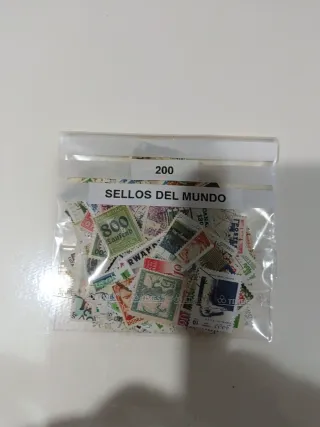 200 Francobolli del Mondo