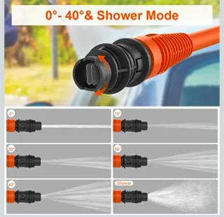 Hidrolimpiadora Bravolu a batería + Accesorios