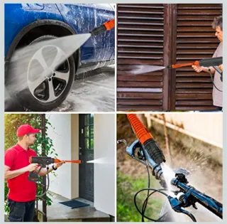 Hidrolimpiadora Bravolu a batería + Accesorios