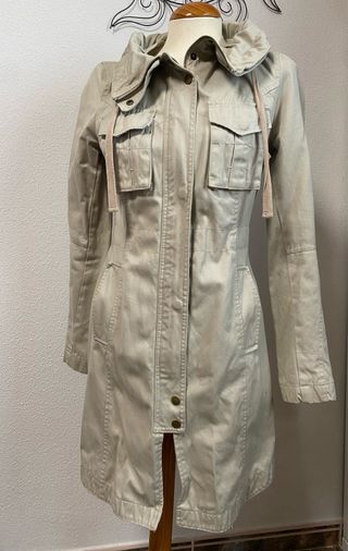 Chaqueta Sahariana H&M Talla 36 Beige. Impecable.
