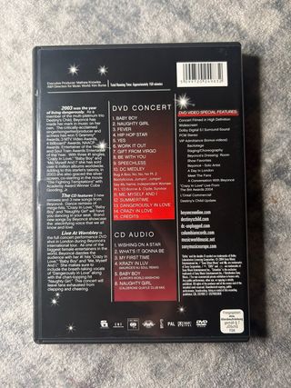 DVD Beyoncé Live at Wembley