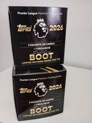 2 Cajas Topps Premier League Golden Boot 2026