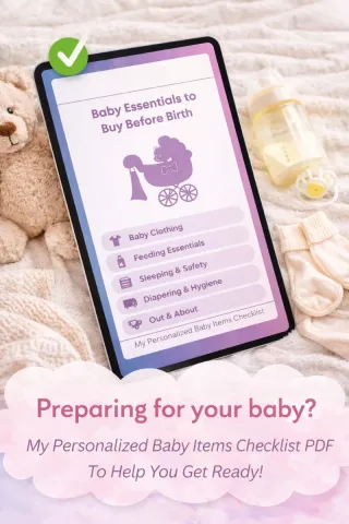Baby Essentials Printable Checklist PDF