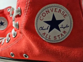Botas Converse Rojas