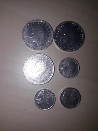 Monedas Pesetas Juan Carlos