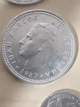 Monedas Pesetas Juan Carlos