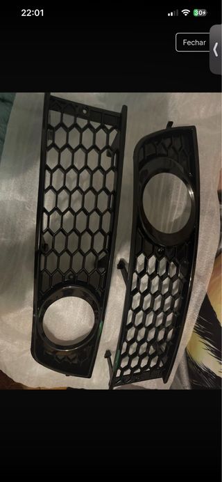 Grelhas Faróis Nevoeiro Audi A4