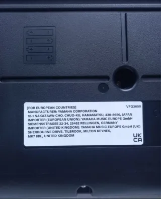 Piano Yamaha PSS-F30 37 teclas