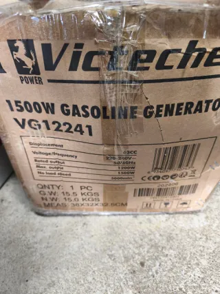 Generador Gasolina Victeche 1500W