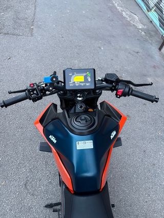 KTM Duke 125 2024 Azul/Naranja