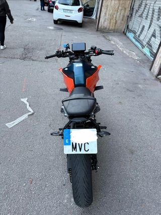 KTM Duke 125 2024 Azul/Naranja