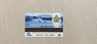 Scheda Telefonica Coppa Intercontinentale 1985