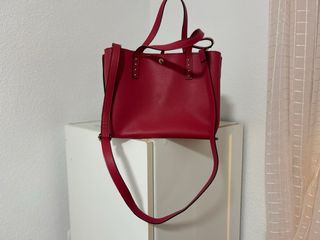 Bolso tote fucsia