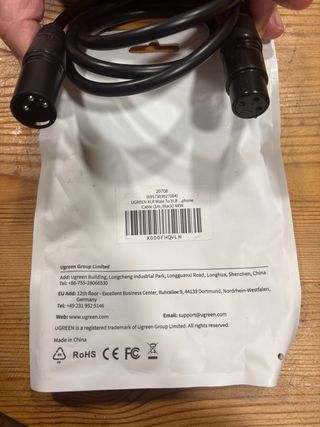 Cable UGREEN para micrófono