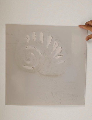 Set di 4 quadri con effetto rilievo