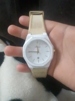 Reloj Denboci Blanco y Beige