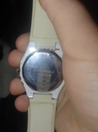 Reloj Denboci Blanco y Beige