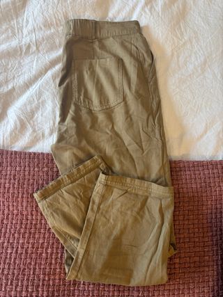 Pantalón Mango Marrón Talla M