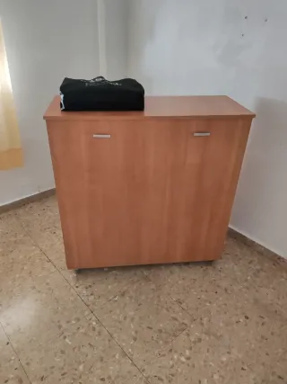 Cama plegable de madera