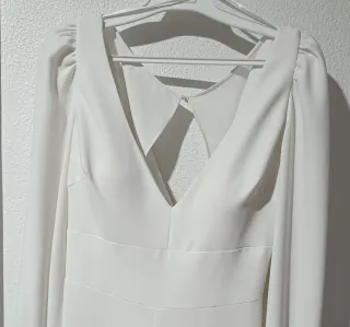 Mono Blanco Natural Largo para Eventos