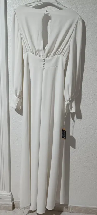 Mono Blanco Natural Largo para Eventos