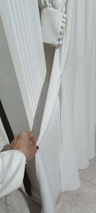 Mono Blanco Natural Largo para Eventos