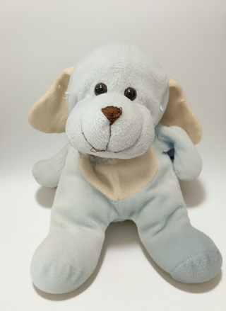 Peluche Cagnolino Azzurro Pastello