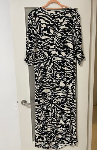 Vestido midi h&M animal Print – XXL · sin estrenar
