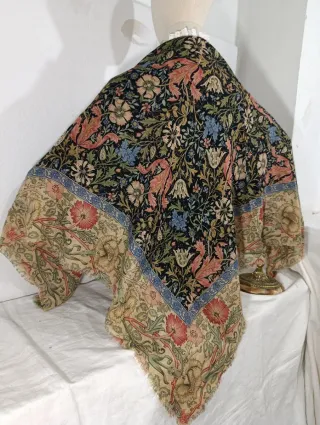 EXCLUSIVO PAÑUELO DE LANA Y SEDA INDUMENTARIA