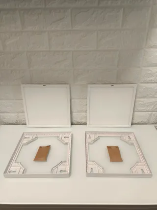 2 Paneles LED Inspire 22.5x22.5cm IP44