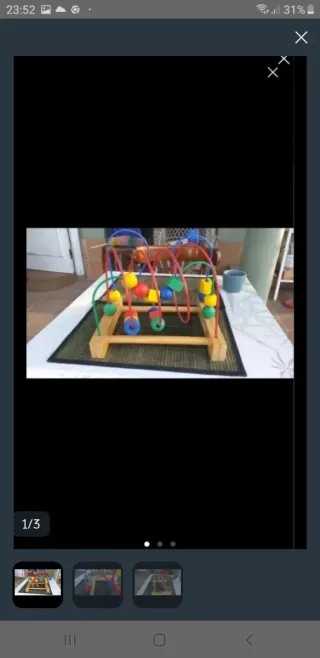 Laberinto de Cuentas de Madera IKEA