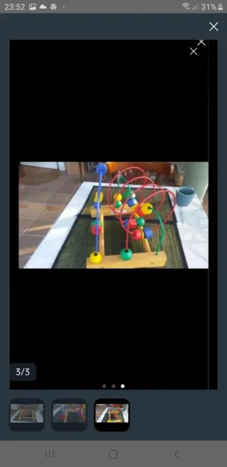 Laberinto de Cuentas de Madera IKEA