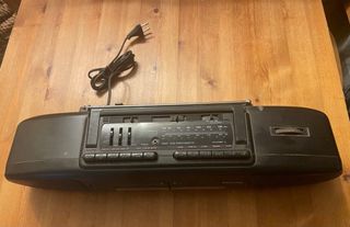 Radio Portatile con Cassette Dual