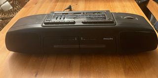 Radio Portatile con Cassette Dual