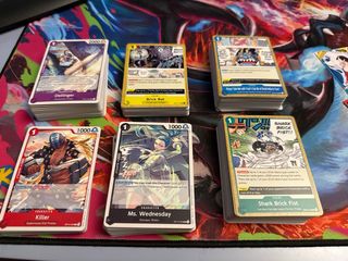 230 Cartas One Piece TCG OP14 + 12 Líderes