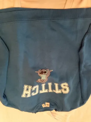 Conjunto Chándal Mujer Stitch Azul y Blanco